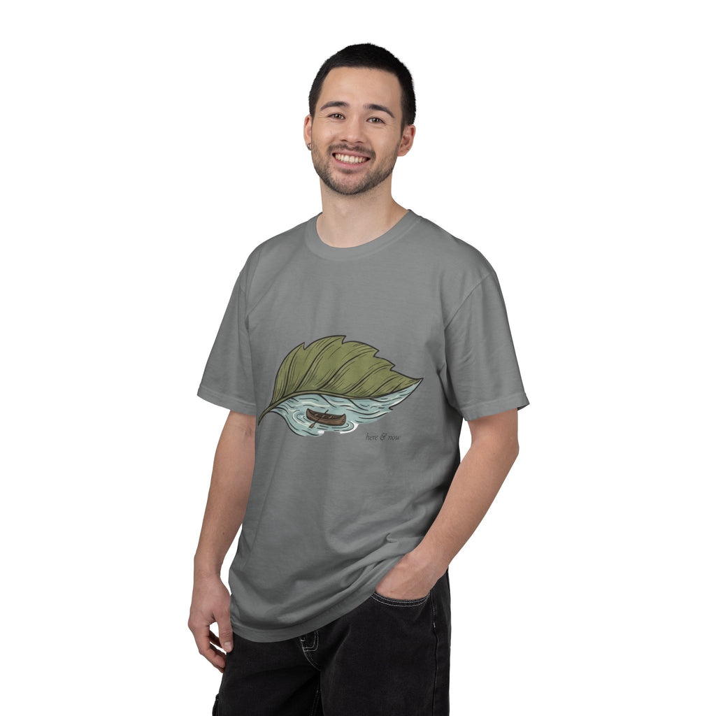Here & Now Leaf Canoe T Shirt