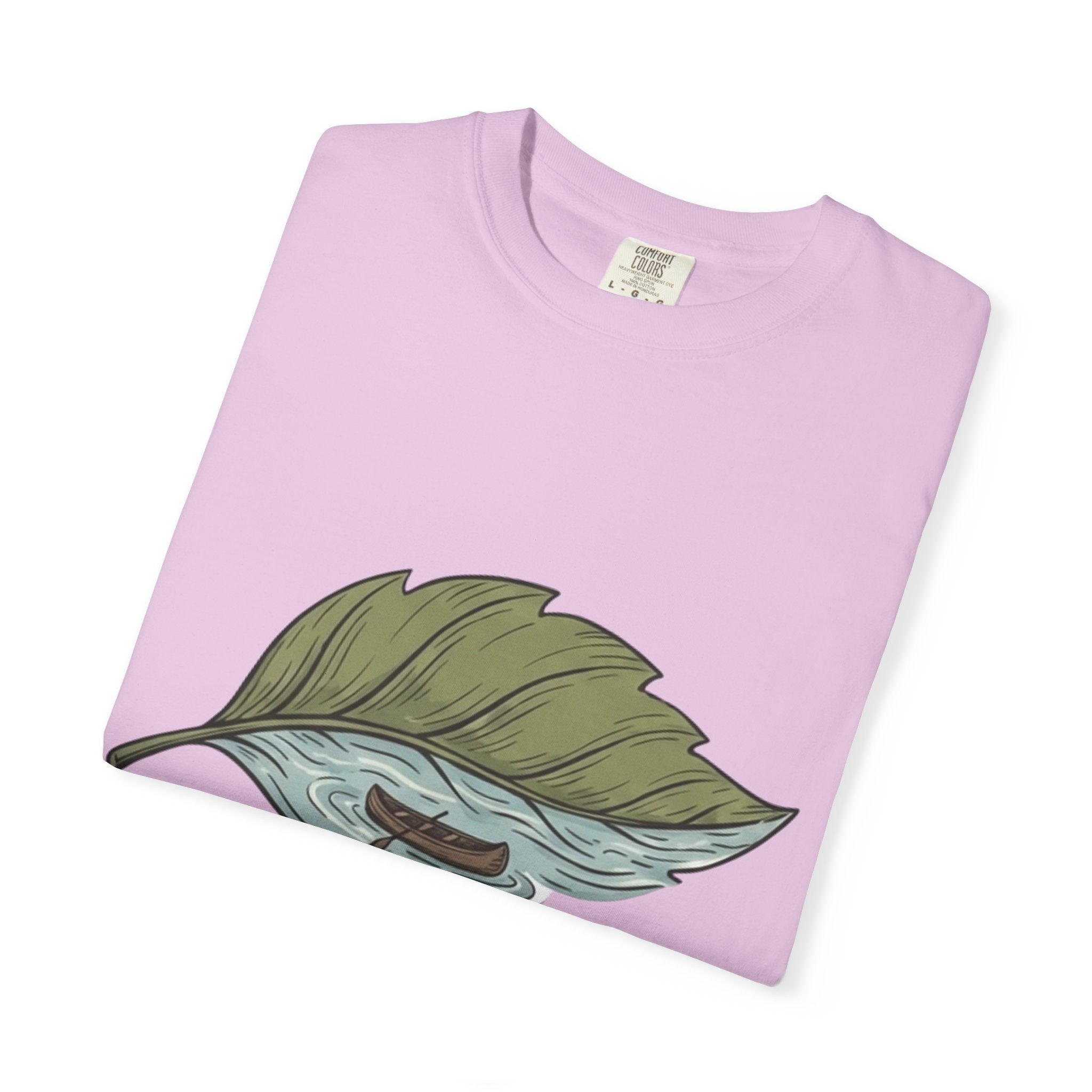 Here & Now Leaf Canoe T Shirt