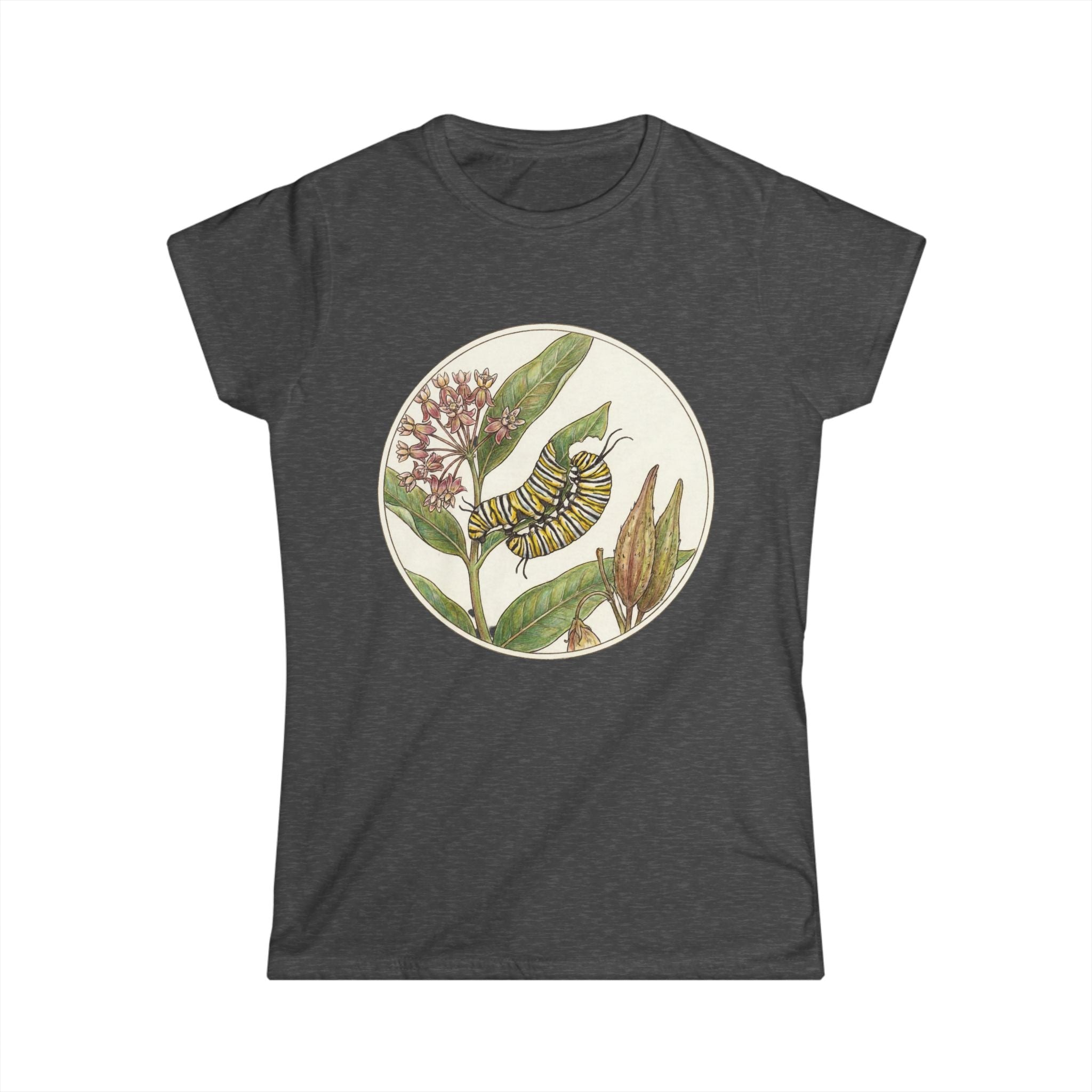 Here & Now Women's Monarch Caterpillar T Shirt