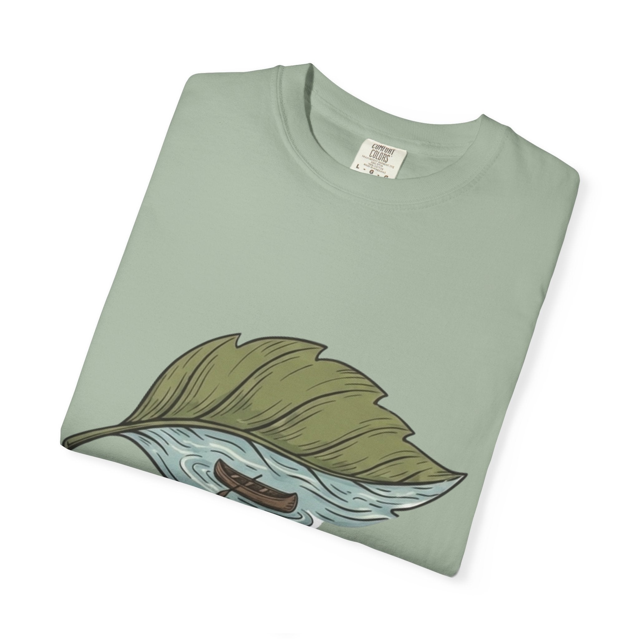 Here & Now Leaf Canoe T Shirt
