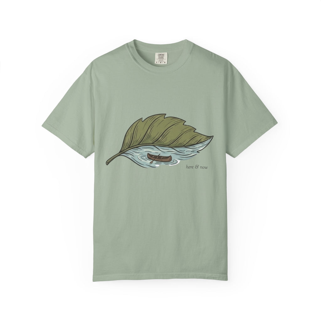 Here & Now Leaf Canoe T Shirt