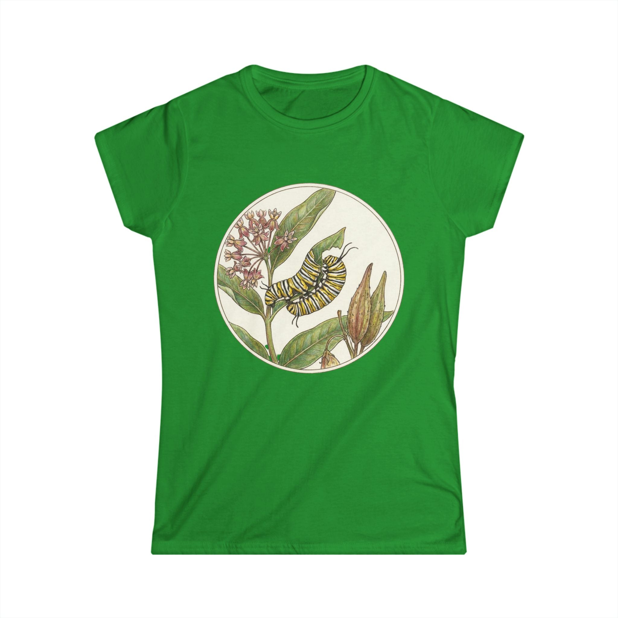 Here & Now Women's Monarch Caterpillar T Shirt