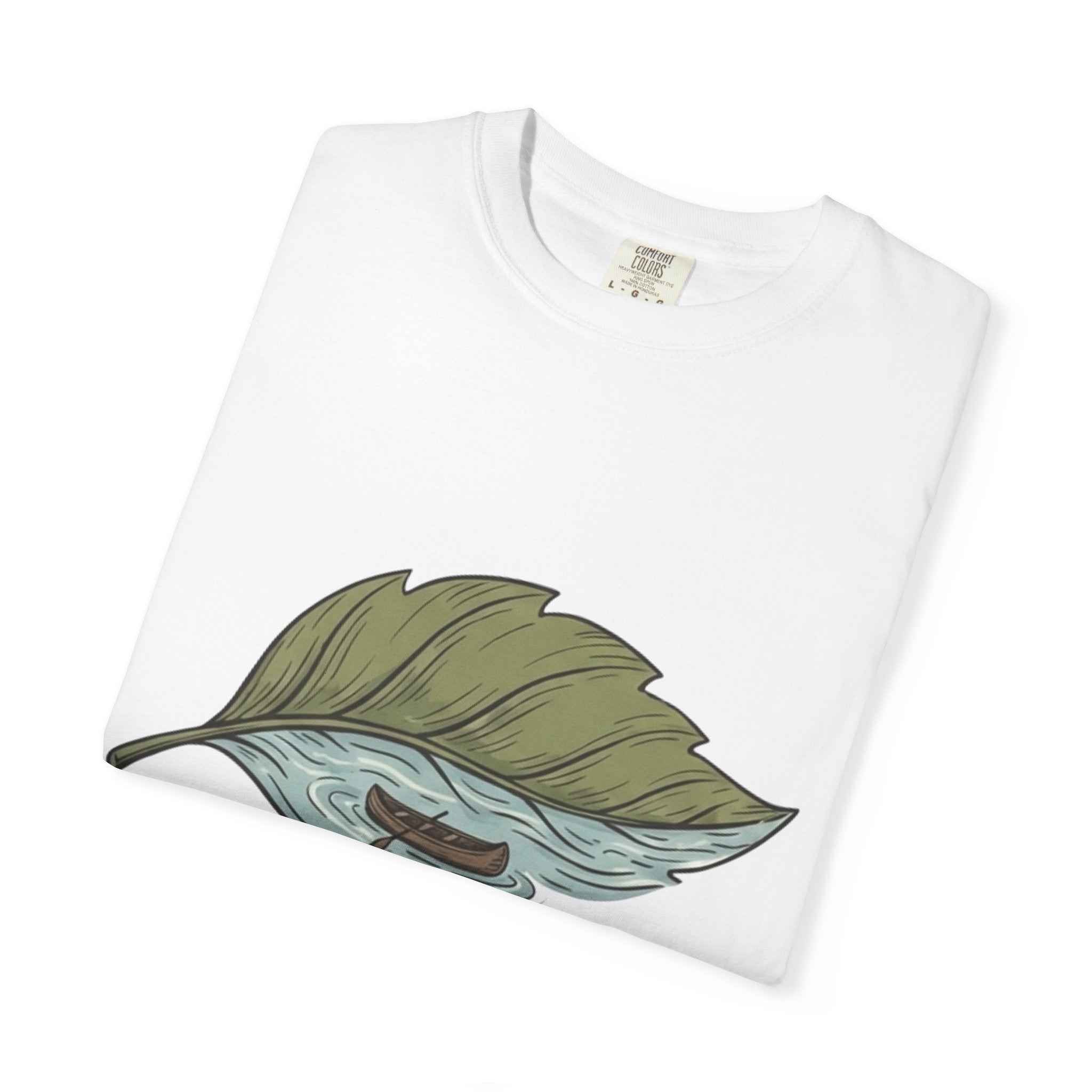 Here & Now Leaf Canoe T Shirt