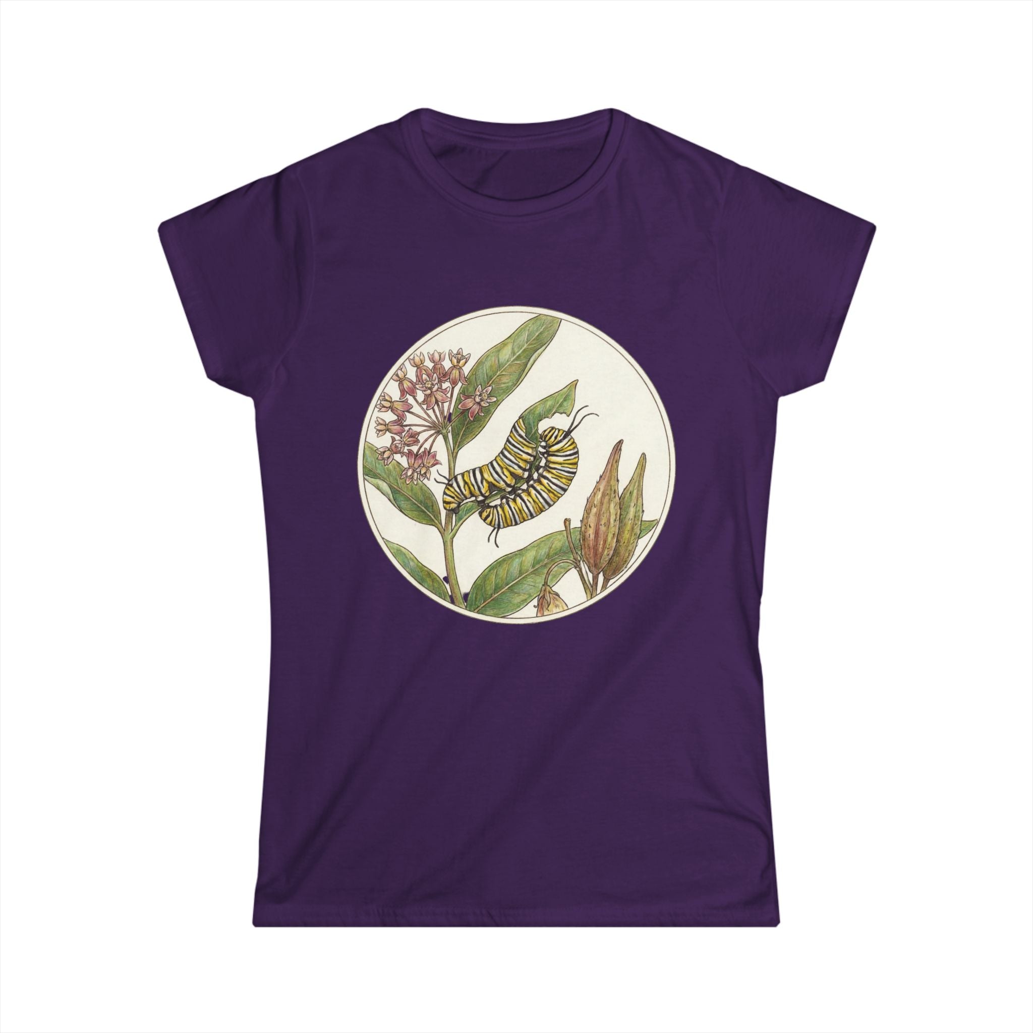 Here & Now Women's Monarch Caterpillar T Shirt