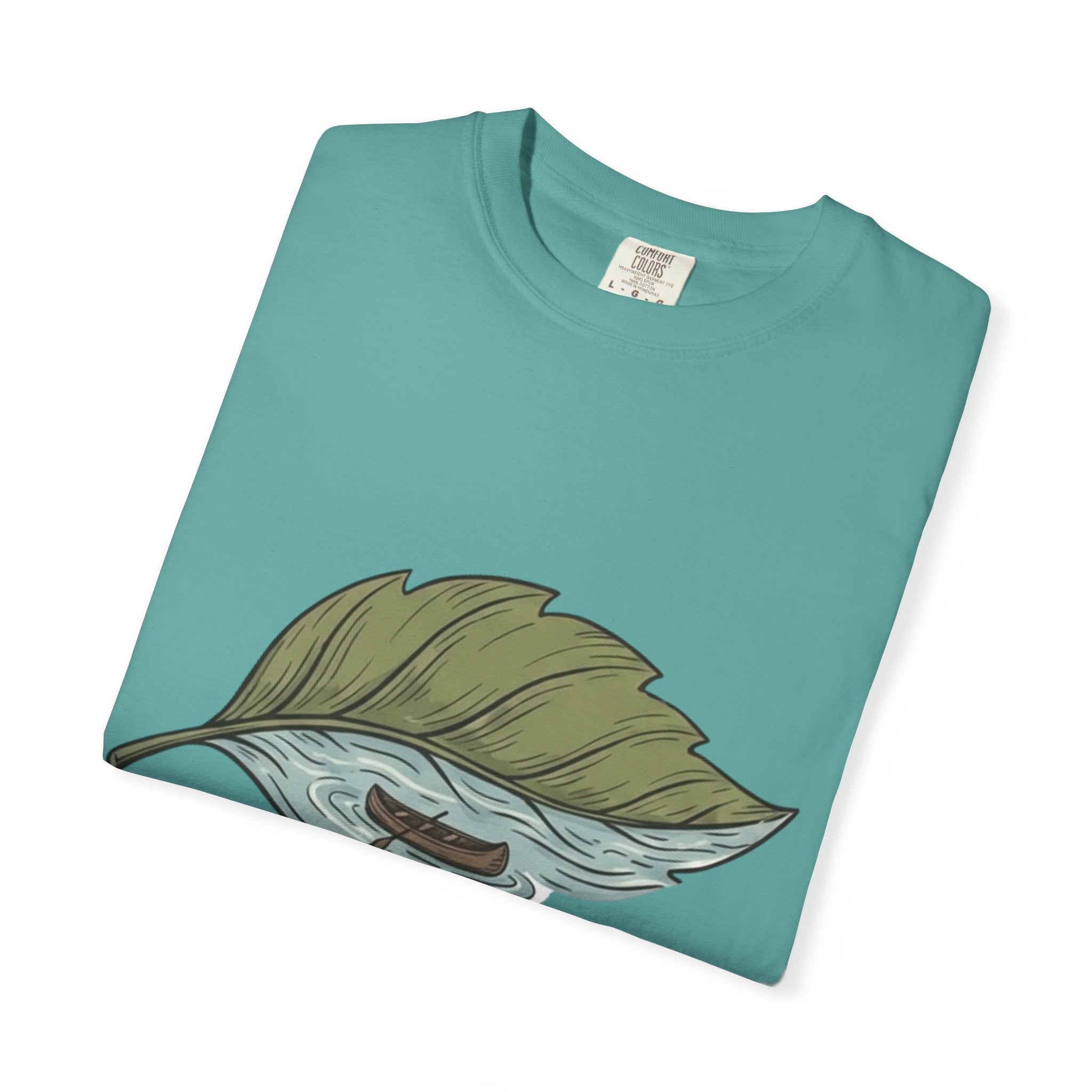 Here & Now Leaf Canoe T Shirt