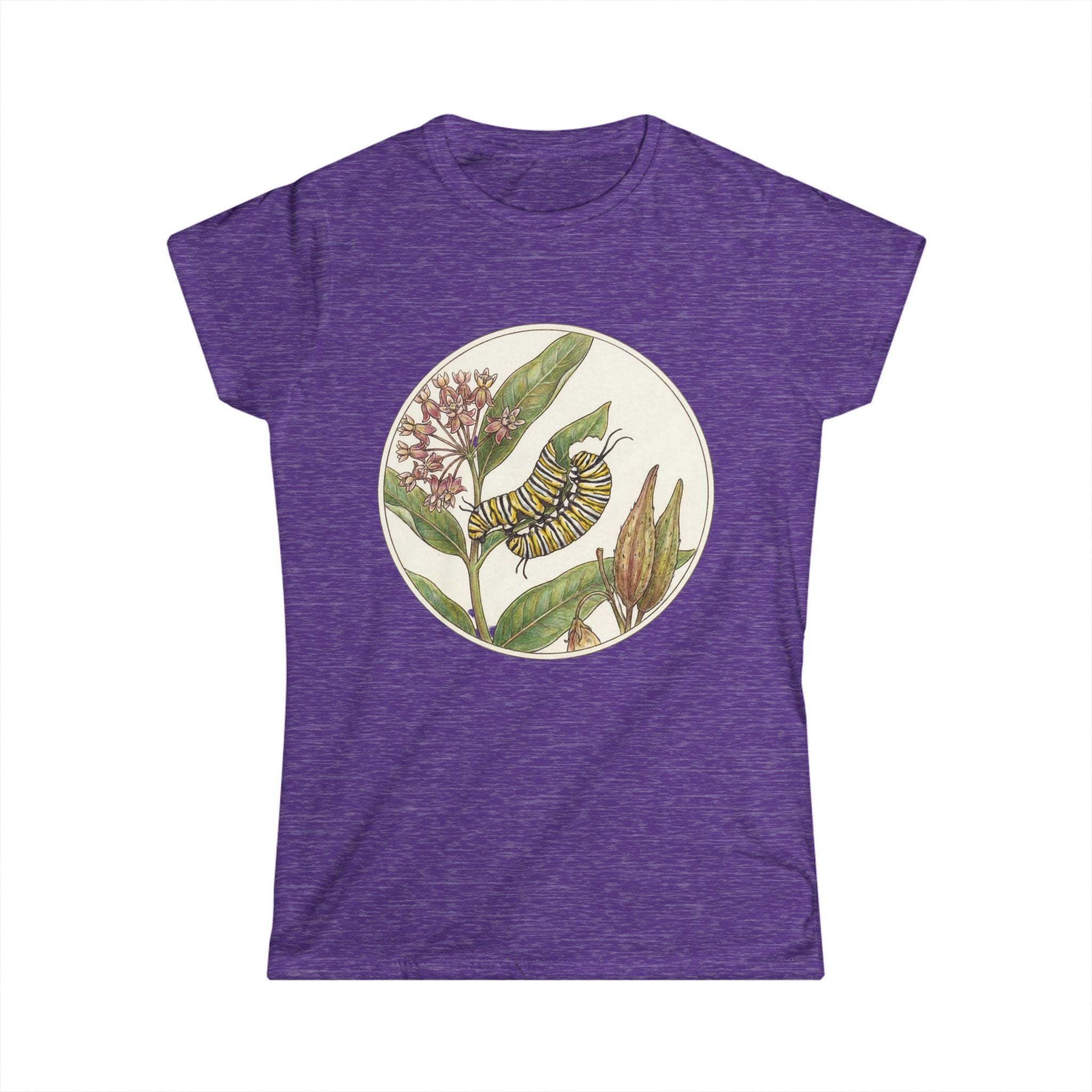Here & Now Women's Monarch Caterpillar T Shirt