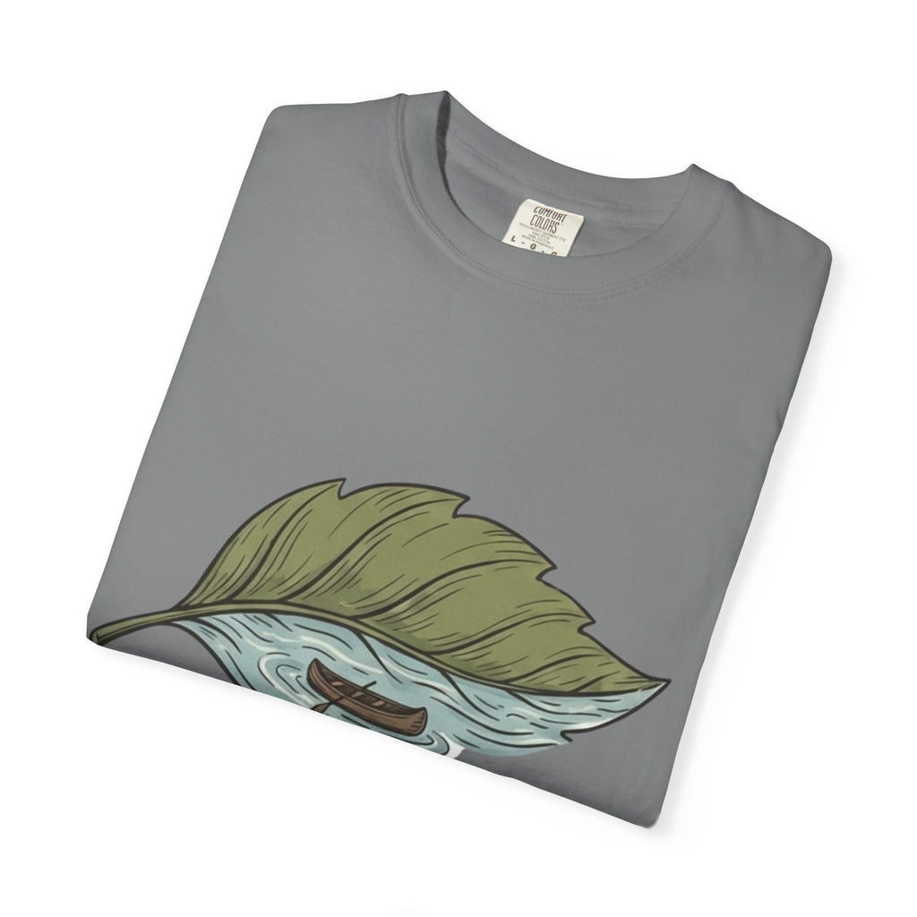 Here & Now Leaf Canoe T Shirt